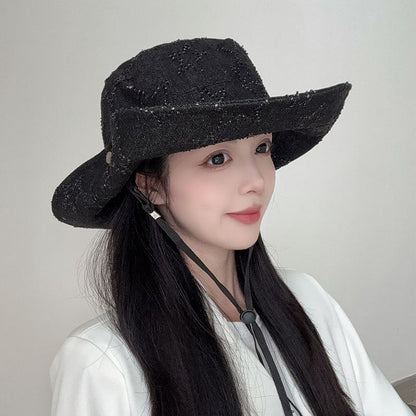 Hat Distressed Boonie Denim