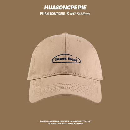 Baseball Cap Embroidered Letter