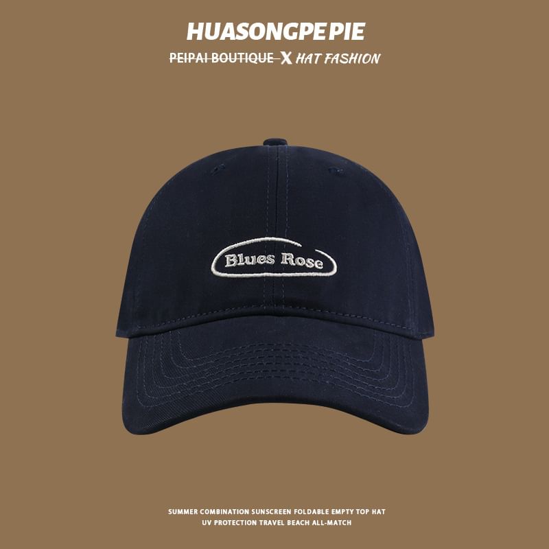 Baseball Cap Embroidered Letter