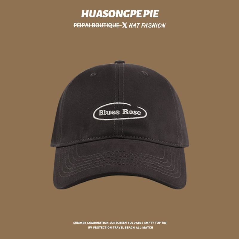 Baseball Cap Embroidered Letter