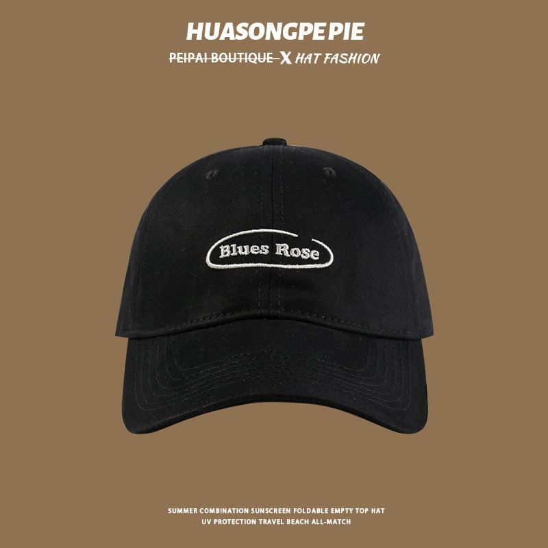 Baseball Cap Embroidered Letter