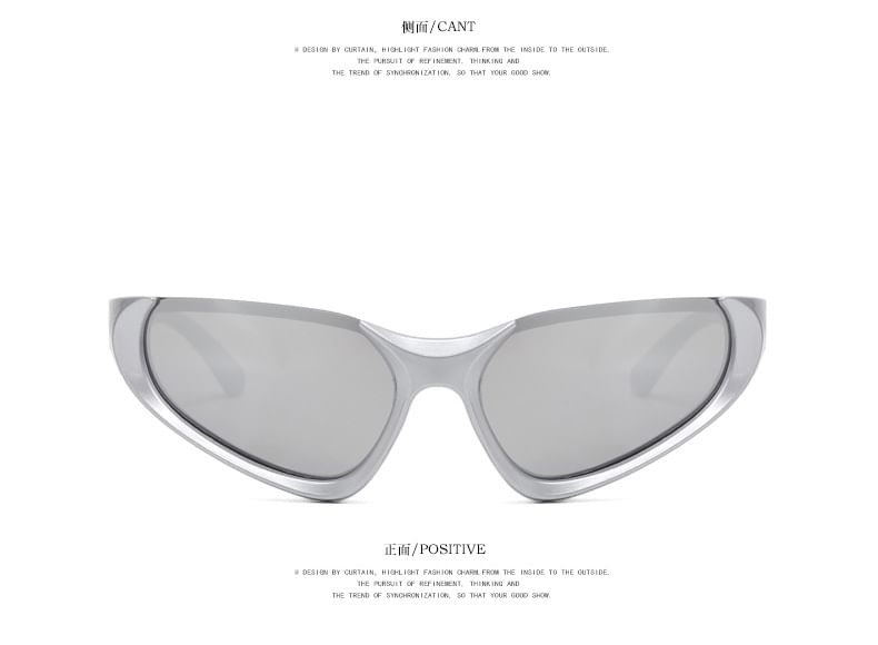 Y3K Futuristic Cat Eye Sunglasses