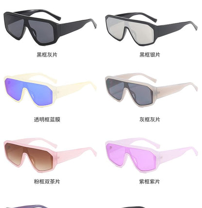 Y3K Sunglasses Frame Square Futuristic