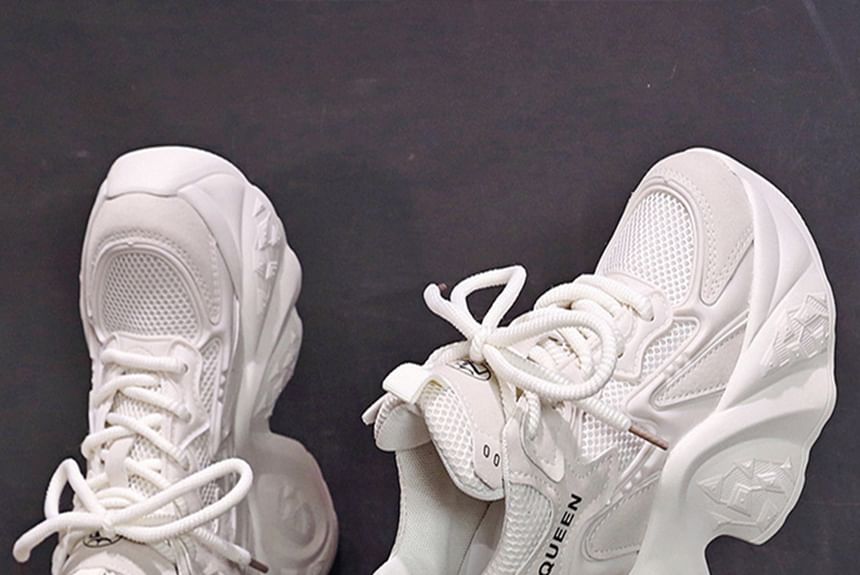 Sneakers Platform Lace Up