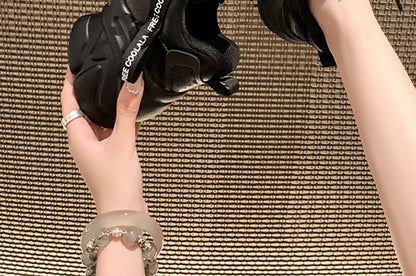 Up Platform Lace Sneakers