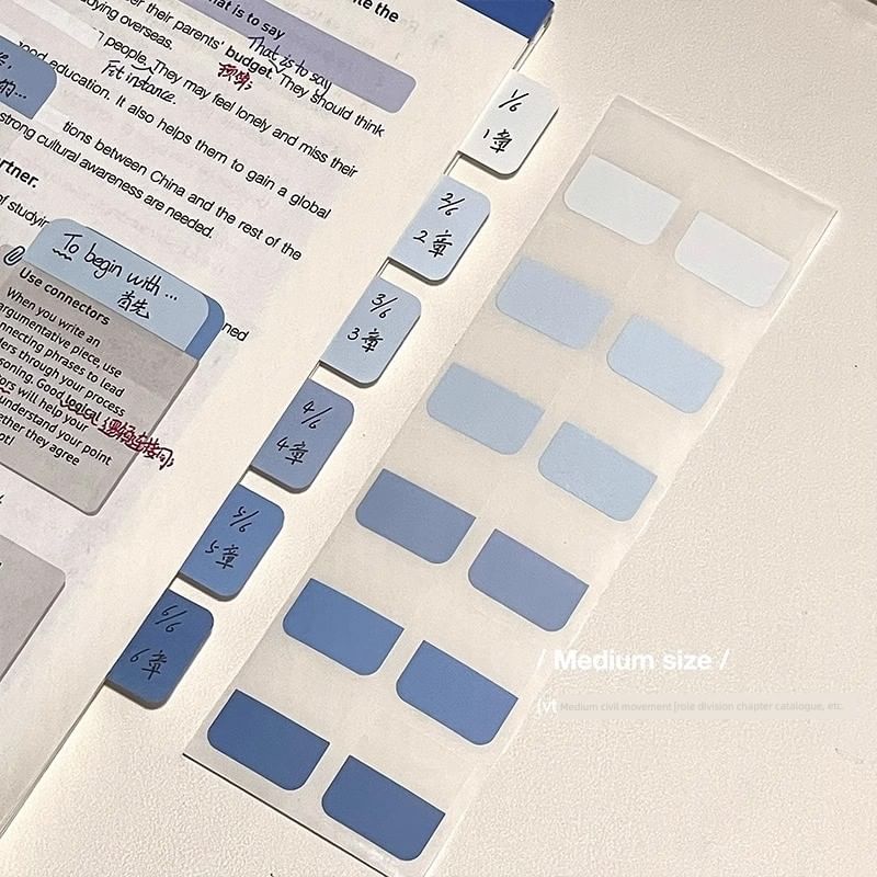 PVC Index Tab Sticky Notes