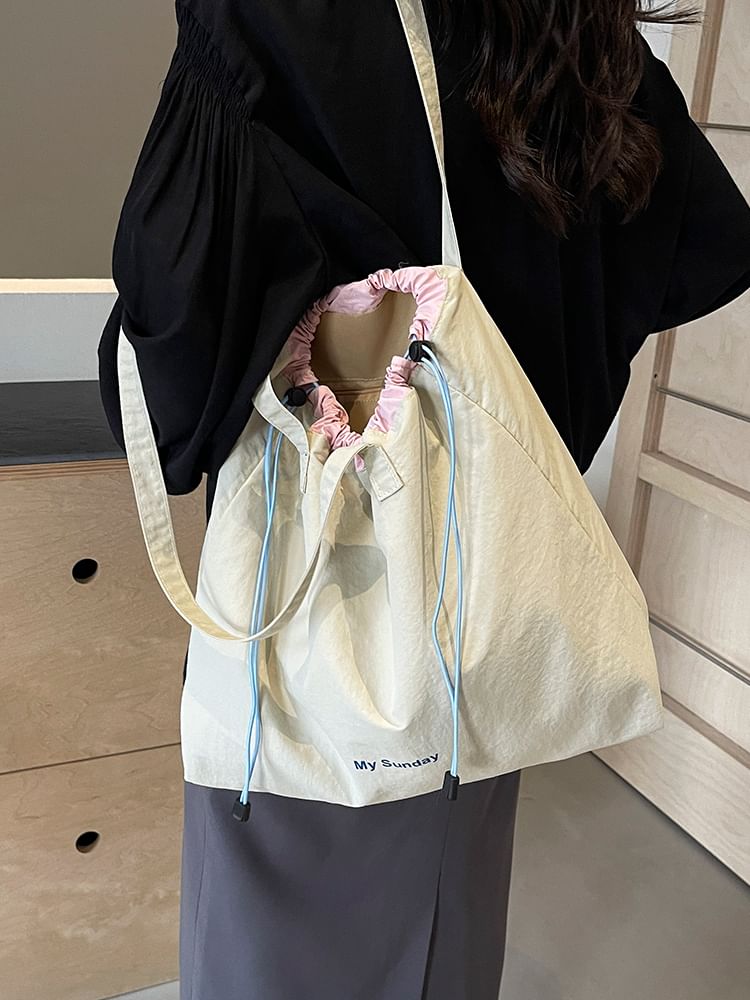 Bag Tote Canvas Lettering