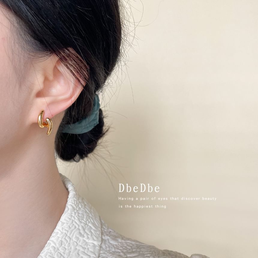 Earring Clip On Glossy