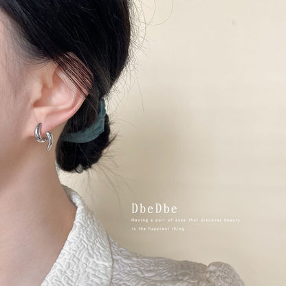 Earring Clip On Glossy