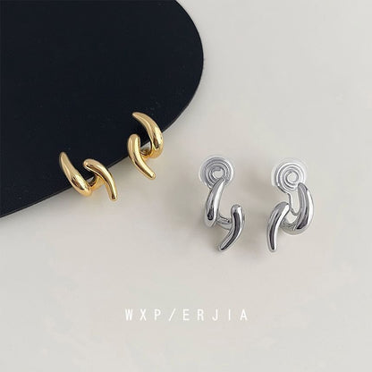 Earring Clip On Glossy