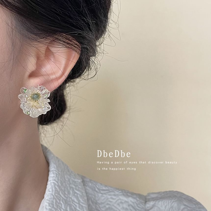 Clip Flower Earring On