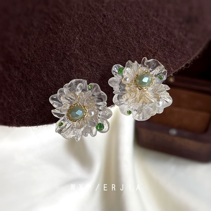 Clip Flower Earring On