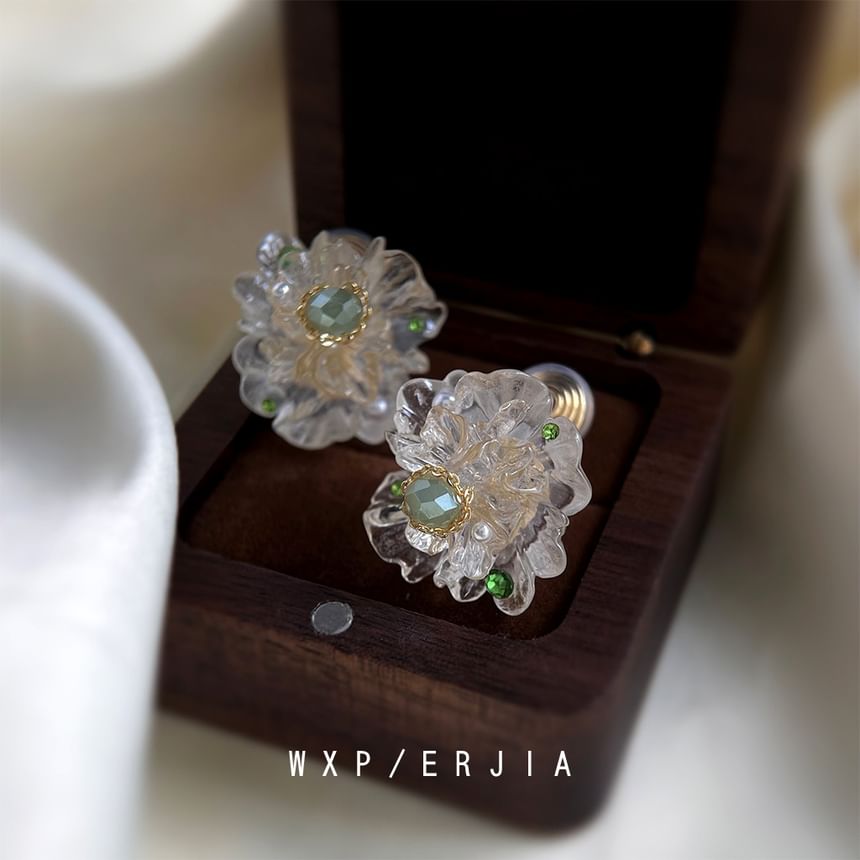 Clip Flower Earring On