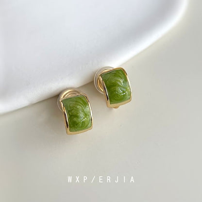 On Earring Clip Enamel