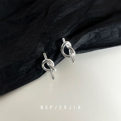 On Clip Knotted Earring