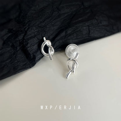 On Clip Knotted Earring