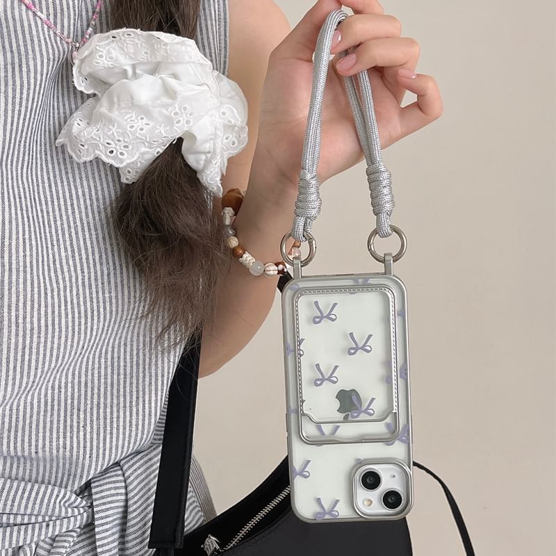 Phone Case Ribbon Print