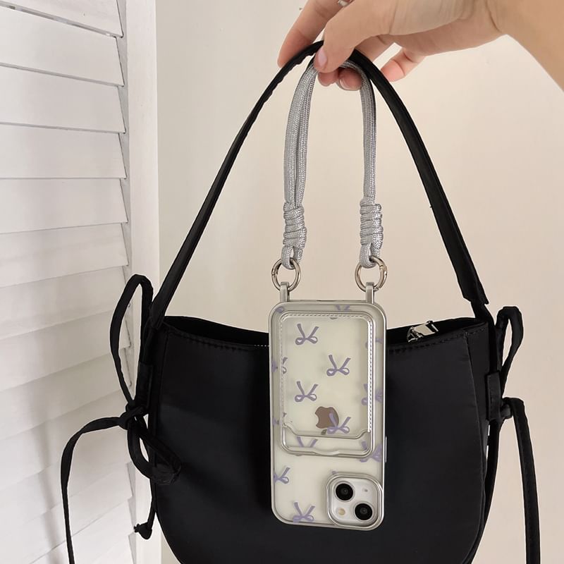 Phone Case Ribbon Print