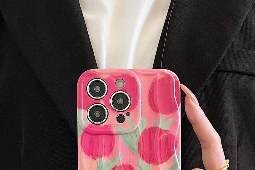 Print Case Floral Phone