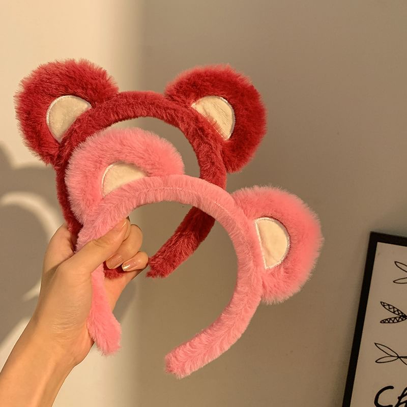 Bear Ears Chenille Headband