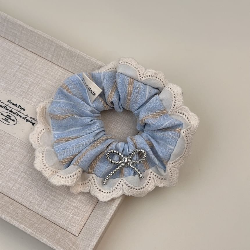 Bow Accent Scrunchie / Headband