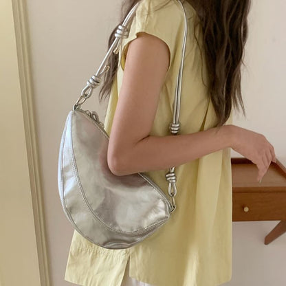Faux Crossbody Leather Bag