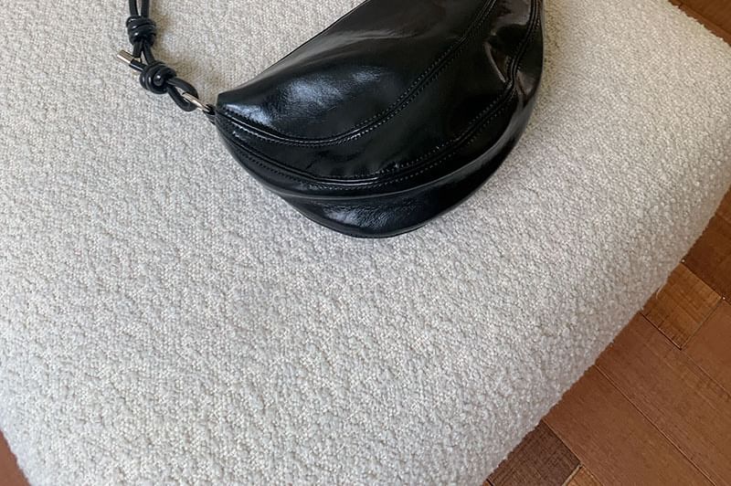 Faux Crossbody Leather Bag