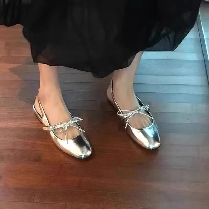 Sandals Bow Slingback
