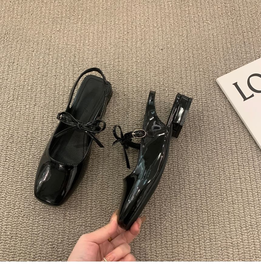 Sandals Bow Slingback