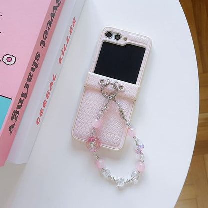 Bead Case Argyle Strap Phone