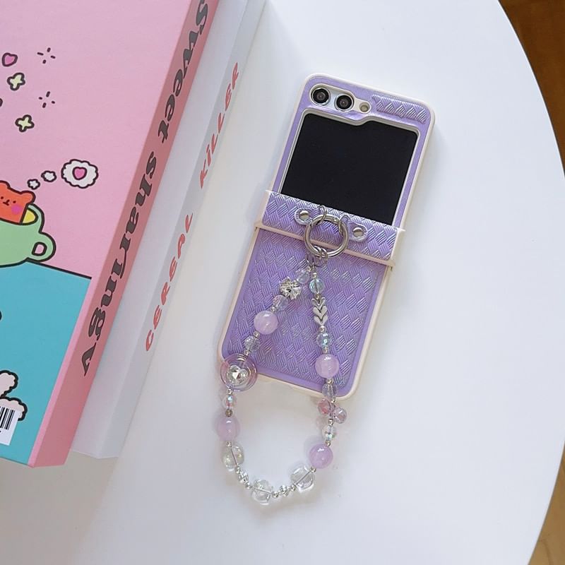 Bead Case Argyle Strap Phone