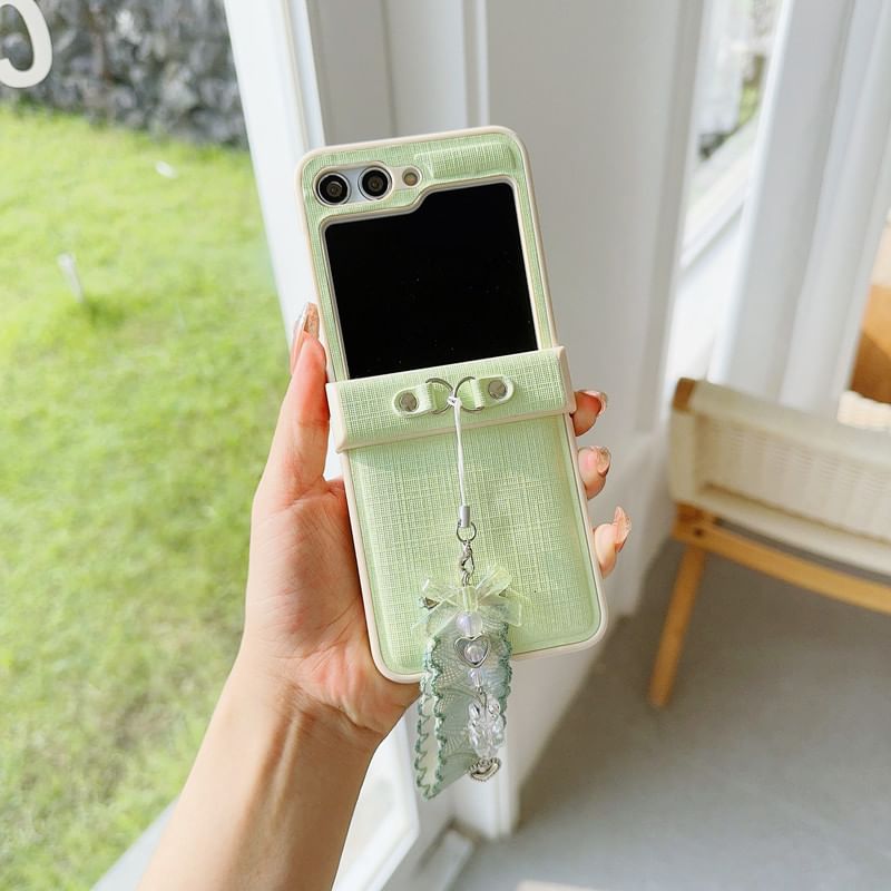 Phone Charm Plain Case Ribbon