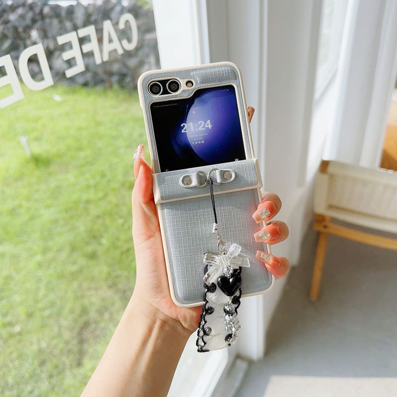 Phone Charm Plain Case Ribbon