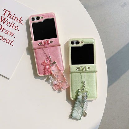 Phone Charm Plain Case Ribbon