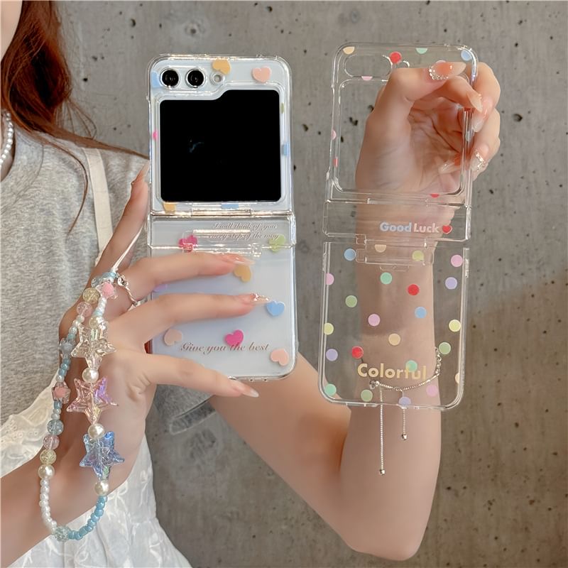 Heart Phone Case / Star Strap / Set
