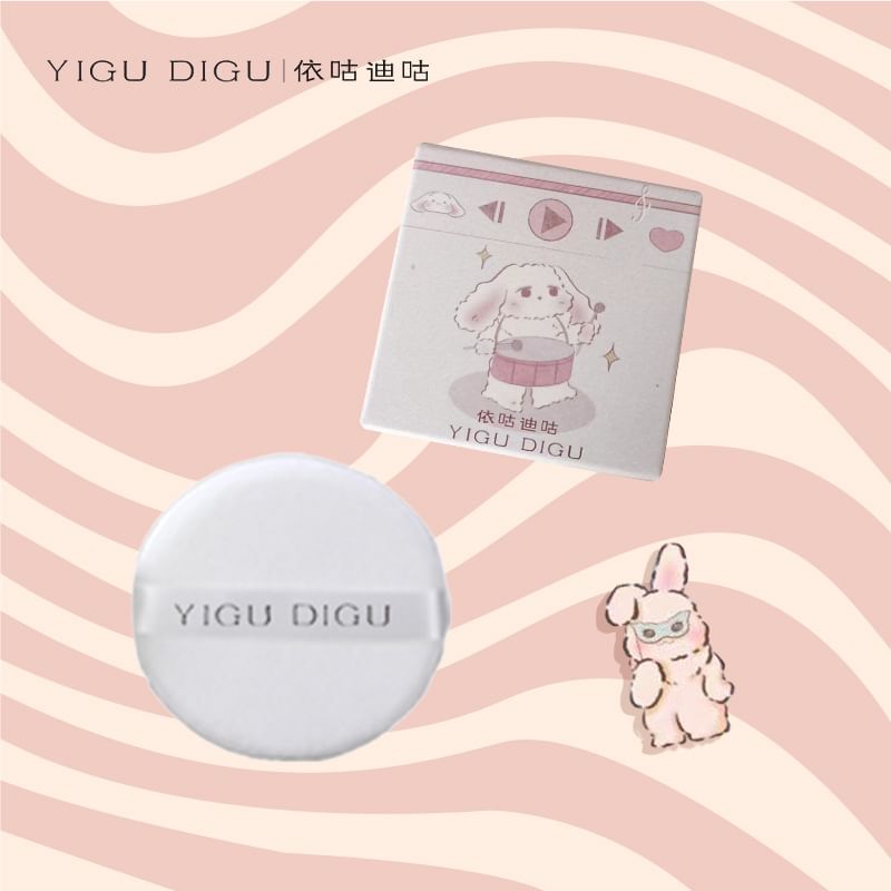 Mini houppette à poudre