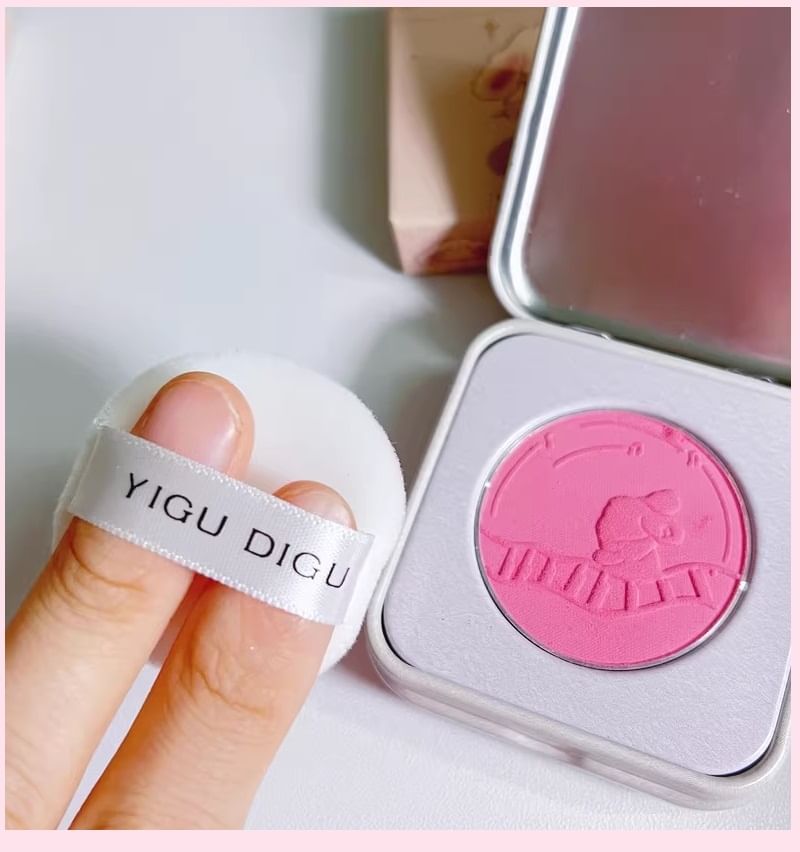 Mini houppette à poudre