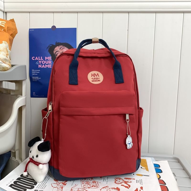 Multi-Pocket Backpack Applique