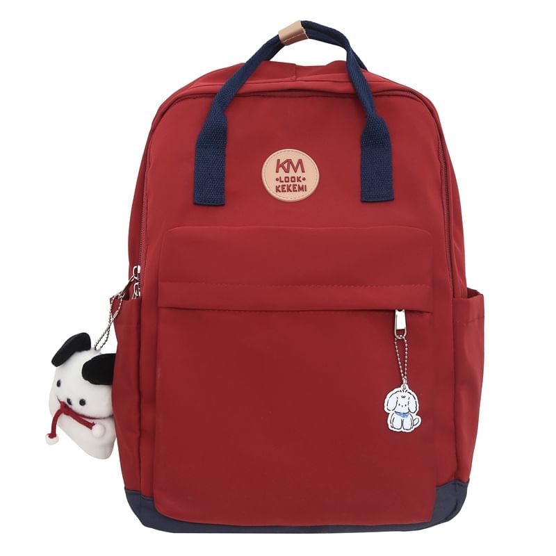 Multi-Pocket Backpack Applique