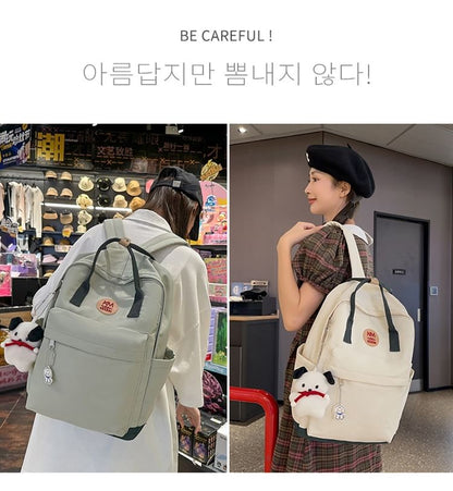 Multi-Pocket Backpack Applique