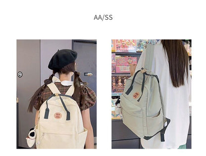 Multi-Pocket Backpack Applique