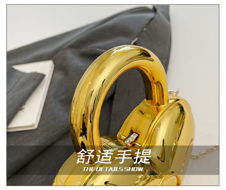 Strap Bag Crossbody Heart Chain