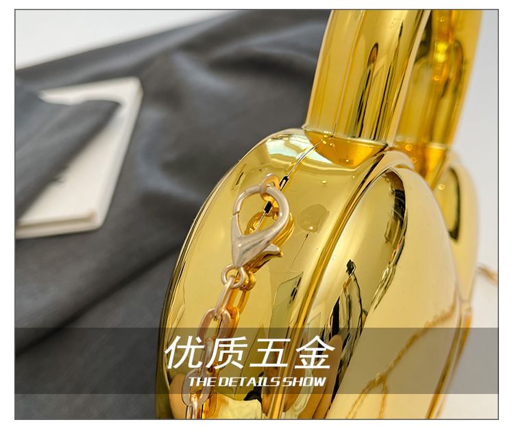 Strap Bag Crossbody Heart Chain