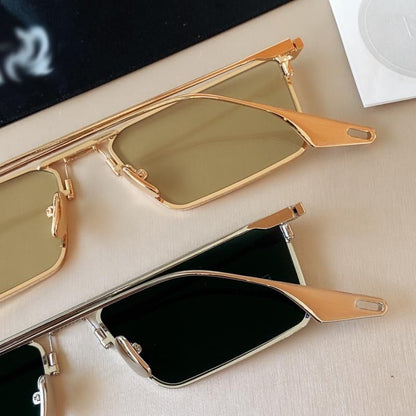 Sunglasses Square Metal Frame