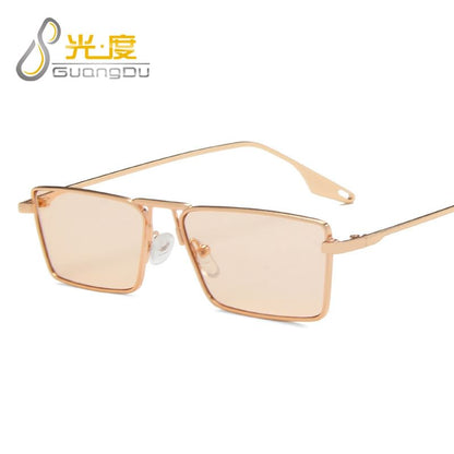 Sunglasses Square Metal Frame