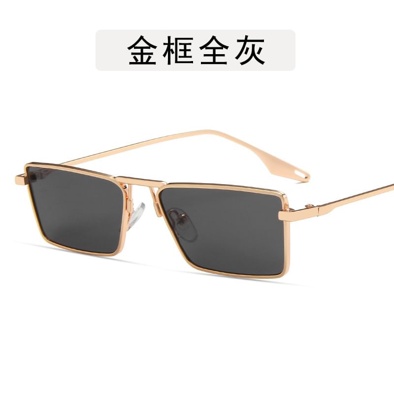 Sunglasses Square Metal Frame