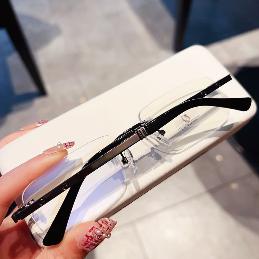 Square Glasses Rimless