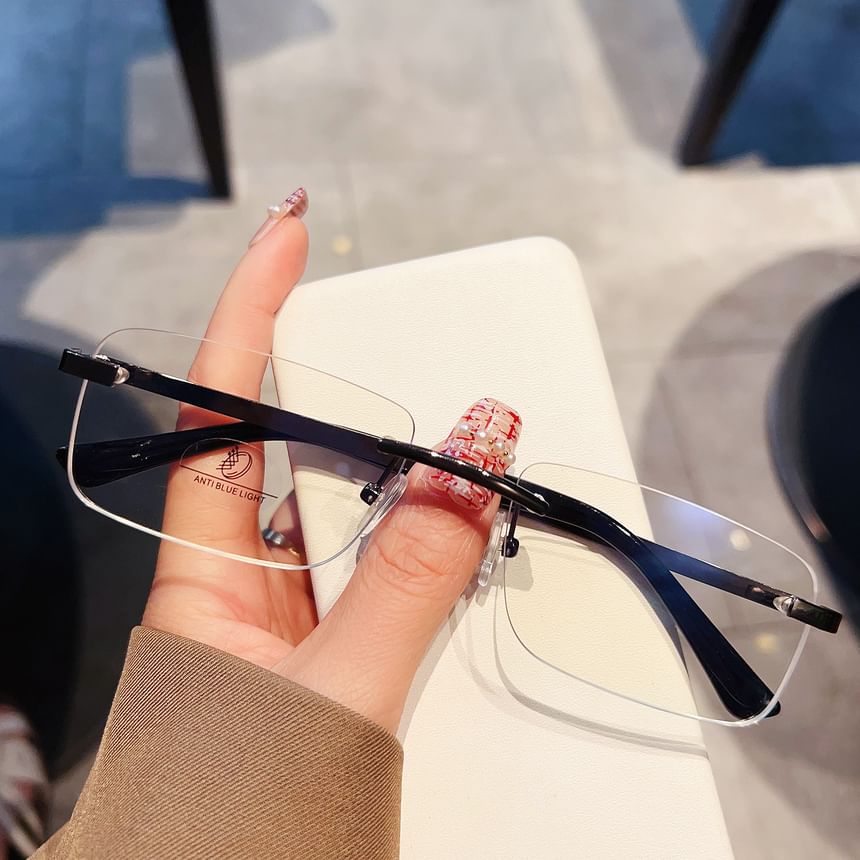 Square Glasses Rimless