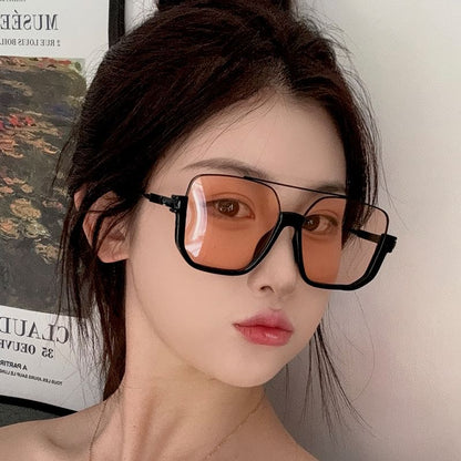 Square Oversized Sunglasses Frame