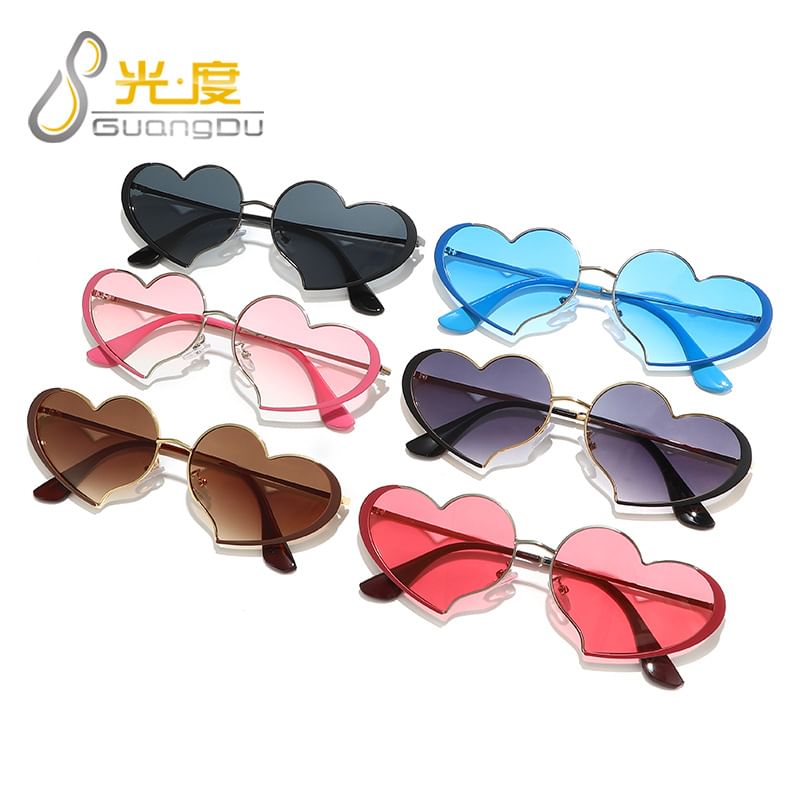Heart Frame Sunglasses